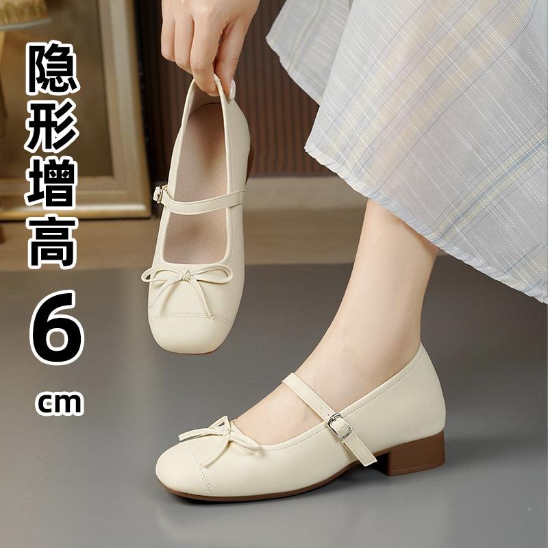 Soft leather version small size small 5cm bow Mary Jane shoes women s head shallow mouth inner height increase single shoes women 34 абрикосовий
Soft leather version small size small 5cm bow Mary Jane shoes women s head shallow mouth inner height increase single shoes women 34 абрикосовий