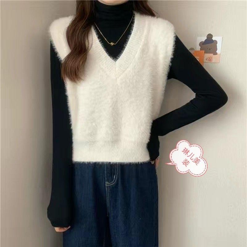 Women s Double-Sided Mink Fur Vest: Thickened, No-Pill, Winter Warm Inner & Outerwear Style S for 80-100 jin
Women s Double-Sided Mink Fur Vest: Thickened, No-Pill, Winter Warm Inner & Outerwear Style S for 80-100 jin
