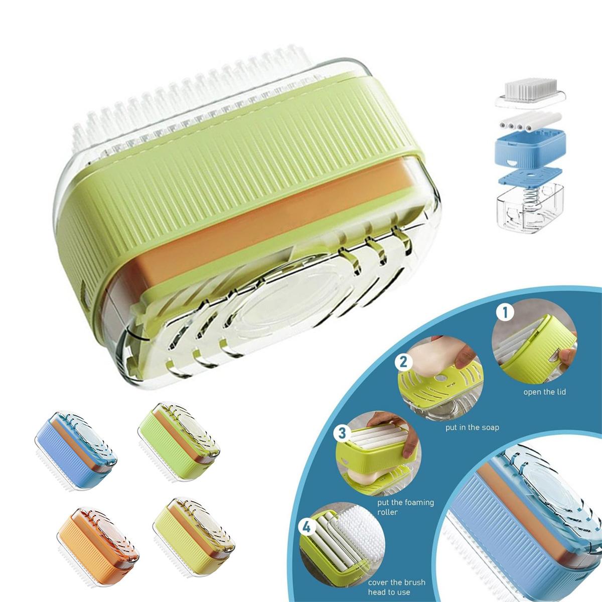 Multifunctional Soap Dish Laundry Brush Home Soap Box Simple Multifunctional Cleaning Soft Bristle Brush Board Brush Shoe Brush Clothe Brush
Multifunctional Soap Dish Laundry Brush Home Soap Box Simple Multifunctional Cleaning Soft Bristle Brush Board Brush Shoe Brush Clothe Brush