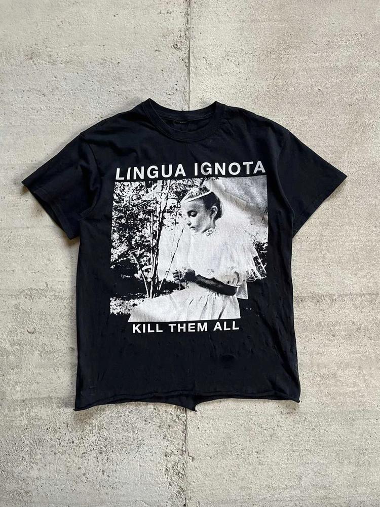 Lingua Ignota Kill Them All Unisex Black Cotton FUll Size S-5XL Unisex T-Shirt XXXXL
Lingua Ignota Kill Them All Unisex Black Cotton FUll Size S-5XL Unisex T-Shirt XXXXL