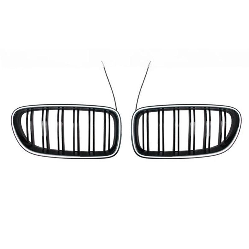 Front Racing Grille LED Light For BMW 5 Series F10 F11 F18 2010-2017 Gloss Luminous Kidney Double Slat W/Tuning Grill Glossy Black
Front Racing Grille LED Light For BMW 5 Series F10 F11 F18 2010-2017 Gloss Luminous Kidney Double Slat W/Tuning Grill Glossy Black