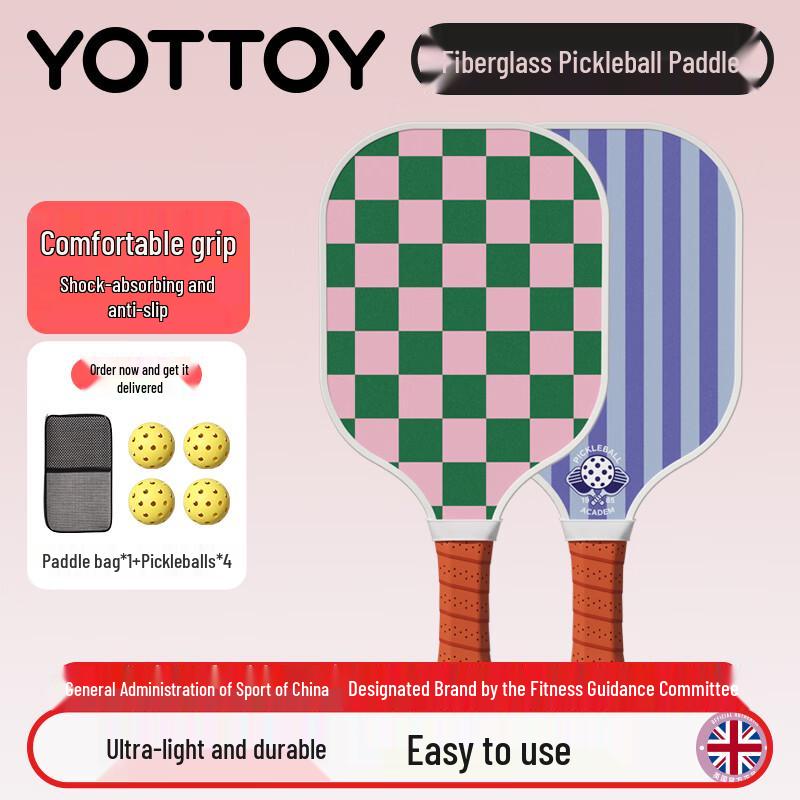 Yottoy Fiberglass Pickleball Paddle
Yottoy Fiberglass Pickleball Paddle