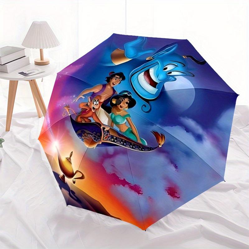 1pc Aladdin s Lamp Automatic Opening/Closing Umbrella - Portable 3-Fold Design with 8-Bone Iron Frame, Outdoor, for Fans, Travelers, Daily U
1pc Aladdin s Lamp Automatic Opening/Closing Umbrella - Portable 3-Fold Design with 8-Bone Iron Frame, Outdoor, for Fans, Travelers, Daily U