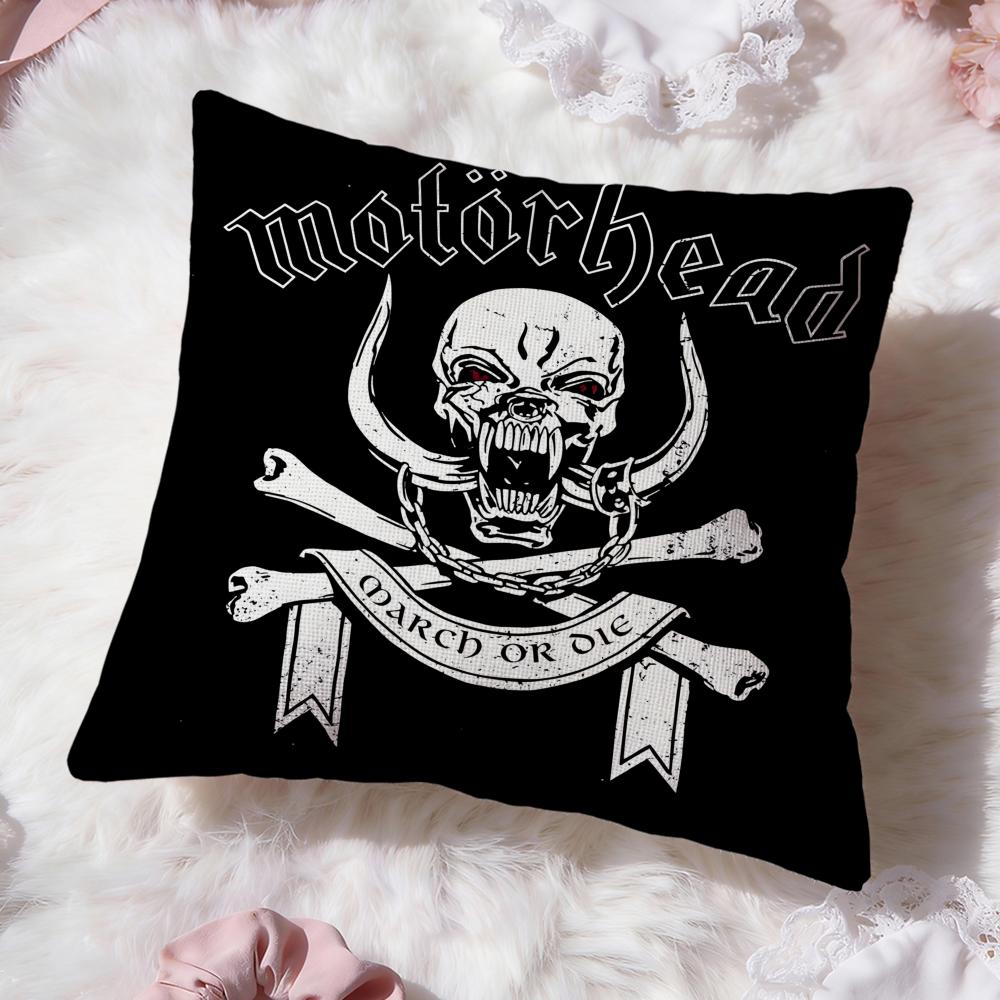 band cool Motorheads Cushion Cover Premium Comfort Reversible Pillow Cove -Two in One Design for Any Room & Car Interior 30cmx30cm
band cool Motorheads Cushion Cover Premium Comfort Reversible Pillow Cove -Two in One Design for Any Room & Car Interior 30cmx30cm