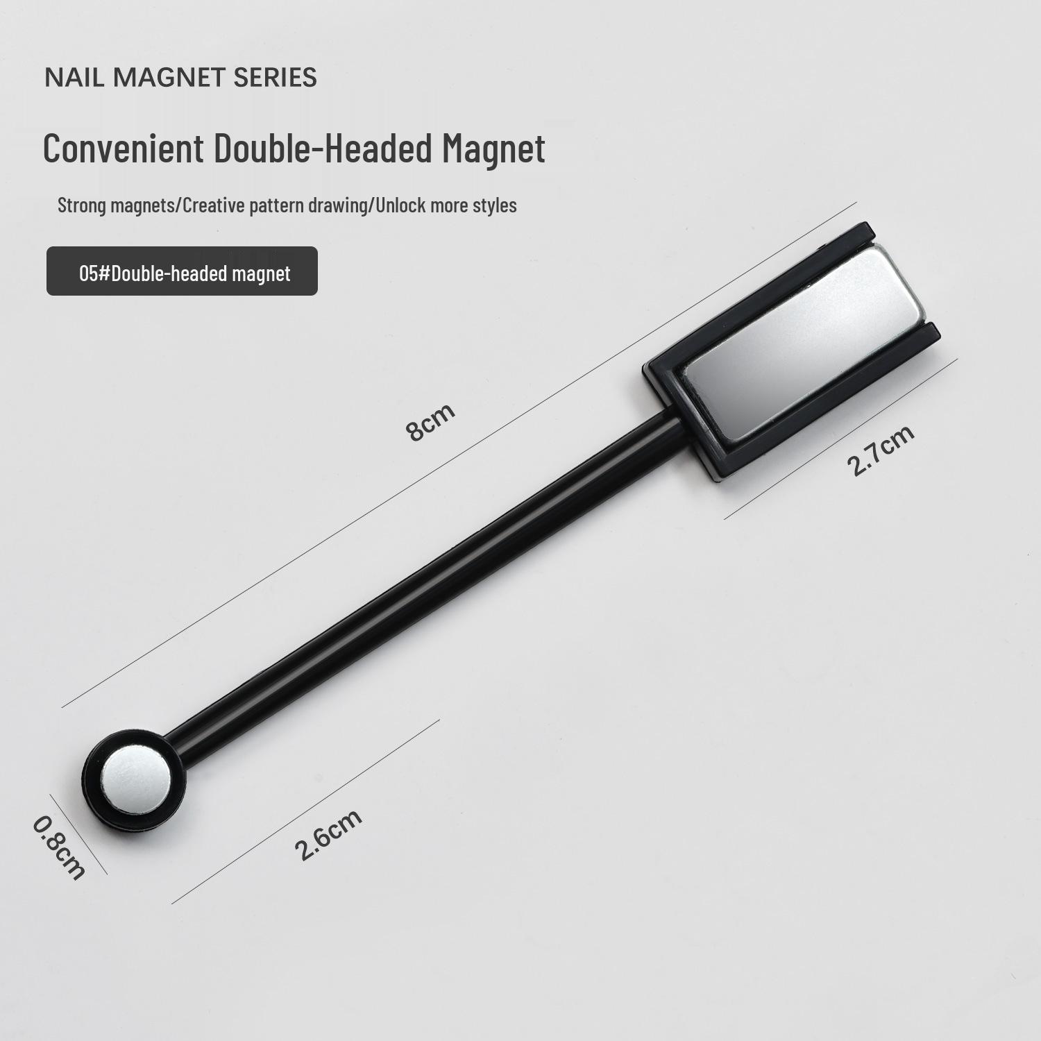 Double-Ended Cat Eye Magnet Stick for Gel Polish
Double-Ended Cat Eye Magnet Stick for Gel Polish