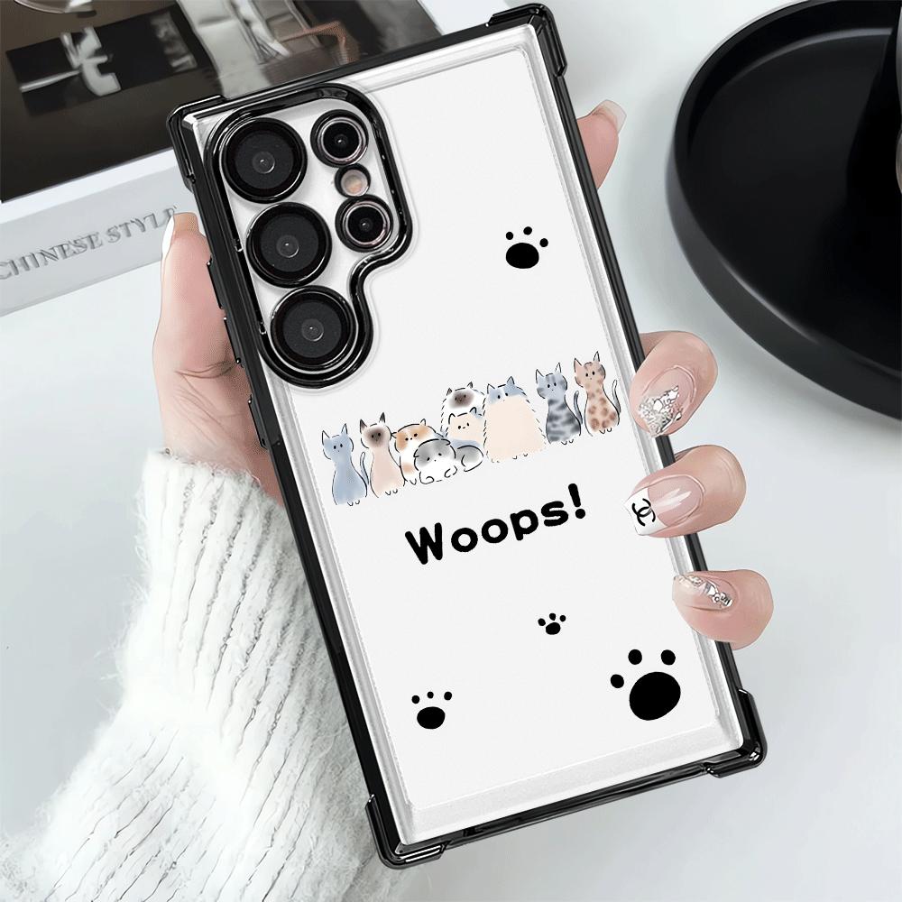 Case for Samsung Galaxy S25 S21 Plus S20 FE S25Edge S22 Ultra S23 S24 Phone Cover Cute Cartoon Cat Galaxy S21 FE 5G
Case for Samsung Galaxy S25 S21 Plus S20 FE S25Edge S22 Ultra S23 S24 Phone Cover Cute Cartoon Cat Galaxy S21 FE 5G