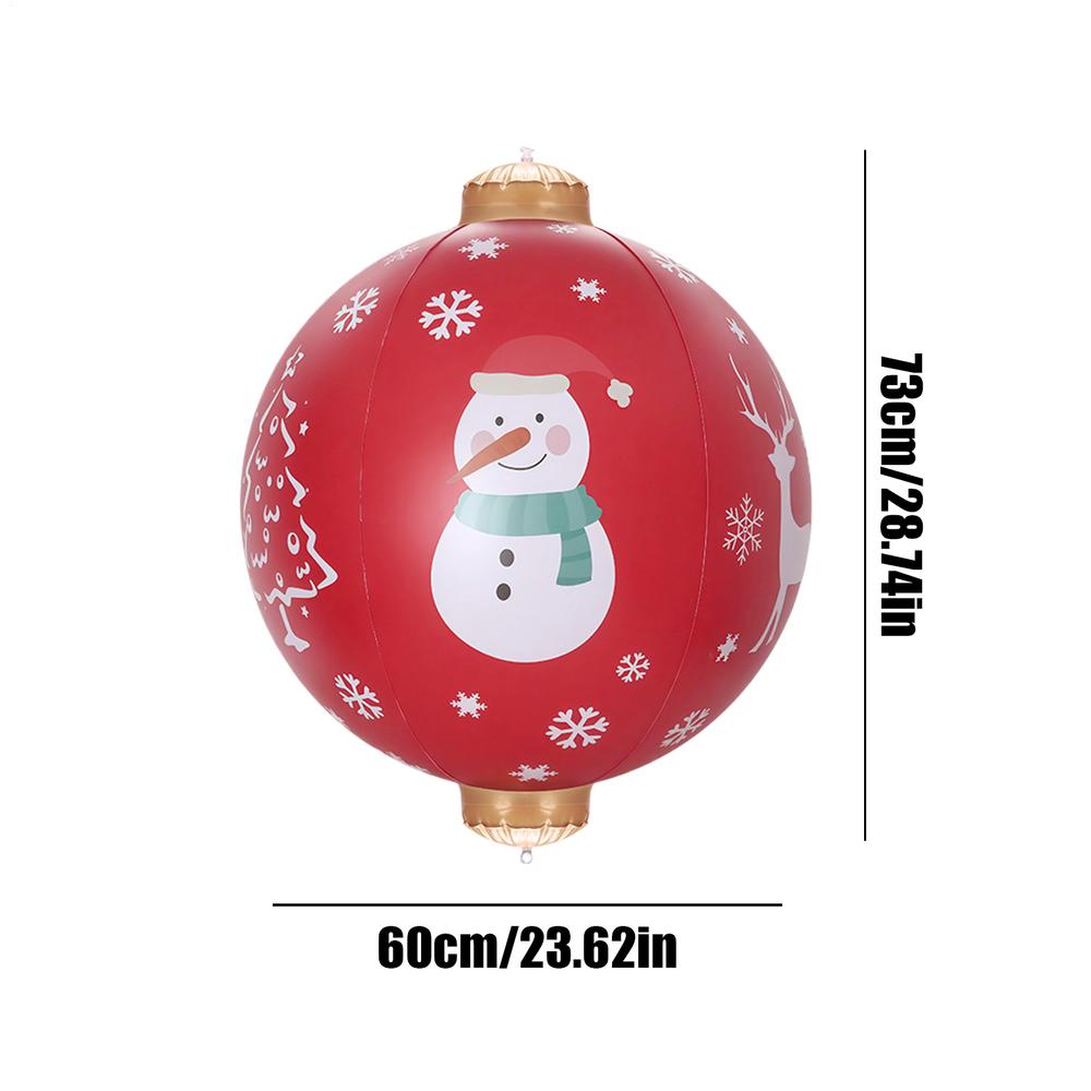 Надувные Рождественские Украшения Гигантские Уличные Рождественские ПВХ Шары Украшения Устойчивые к Погоде Домашний Декор для Праздничных Мероприятий 60cm
Надувные Рождественские Украшения Гигантские Уличные Рождественские ПВХ Шары Украшения Устойчивые к Погоде Домашний Декор для Праздничных Мероприятий 60cm