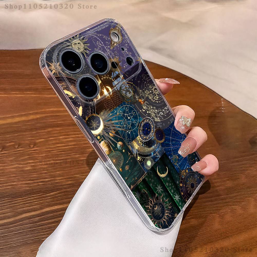 Aesthetic Print Sun Moon Phone Case For iPhone 17,16,15,14,13,12,11 Pro,Max,Plus,XR,Mini,E Clear Full-coverage Soft Cover iPhone17Air
Aesthetic Print Sun Moon Phone Case For iPhone 17,16,15,14,13,12,11 Pro,Max,Plus,XR,Mini,E Clear Full-coverage Soft Cover iPhone17Air