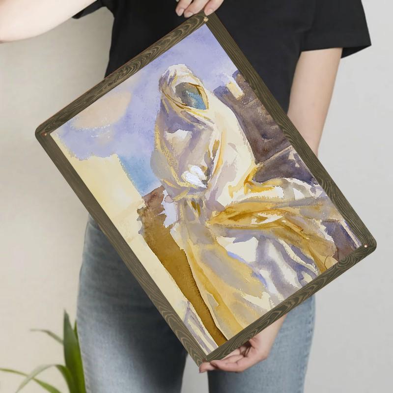 Custom Abstract Veiled Figure Metal Wall Art Modern Watercolor Style Home Decor 20x30cm(7.8x11.8inch)
Custom Abstract Veiled Figure Metal Wall Art Modern Watercolor Style Home Decor 20x30cm(7.8x11.8inch)