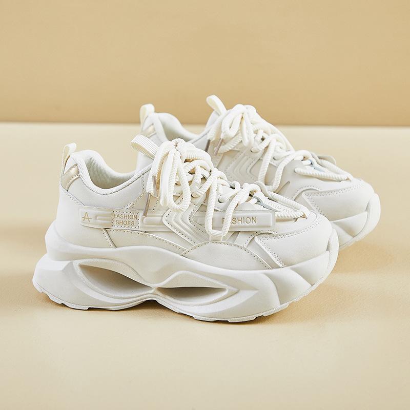 Кроссовки на толстой платформе для женщин, кроссовки на шнуровке, удобные нескользящие кроссовки из искусственной кожи для ходьбы, теннисные кроссовки, женские, легкие, спортивные, для папы 40
Кроссовки на толстой платформе для женщин, кроссовки на шнуровке, удобные нескользящие кроссовки из искусственной кожи для ходьбы, теннисные кроссовки, женские, легкие, спортивные, для папы 40