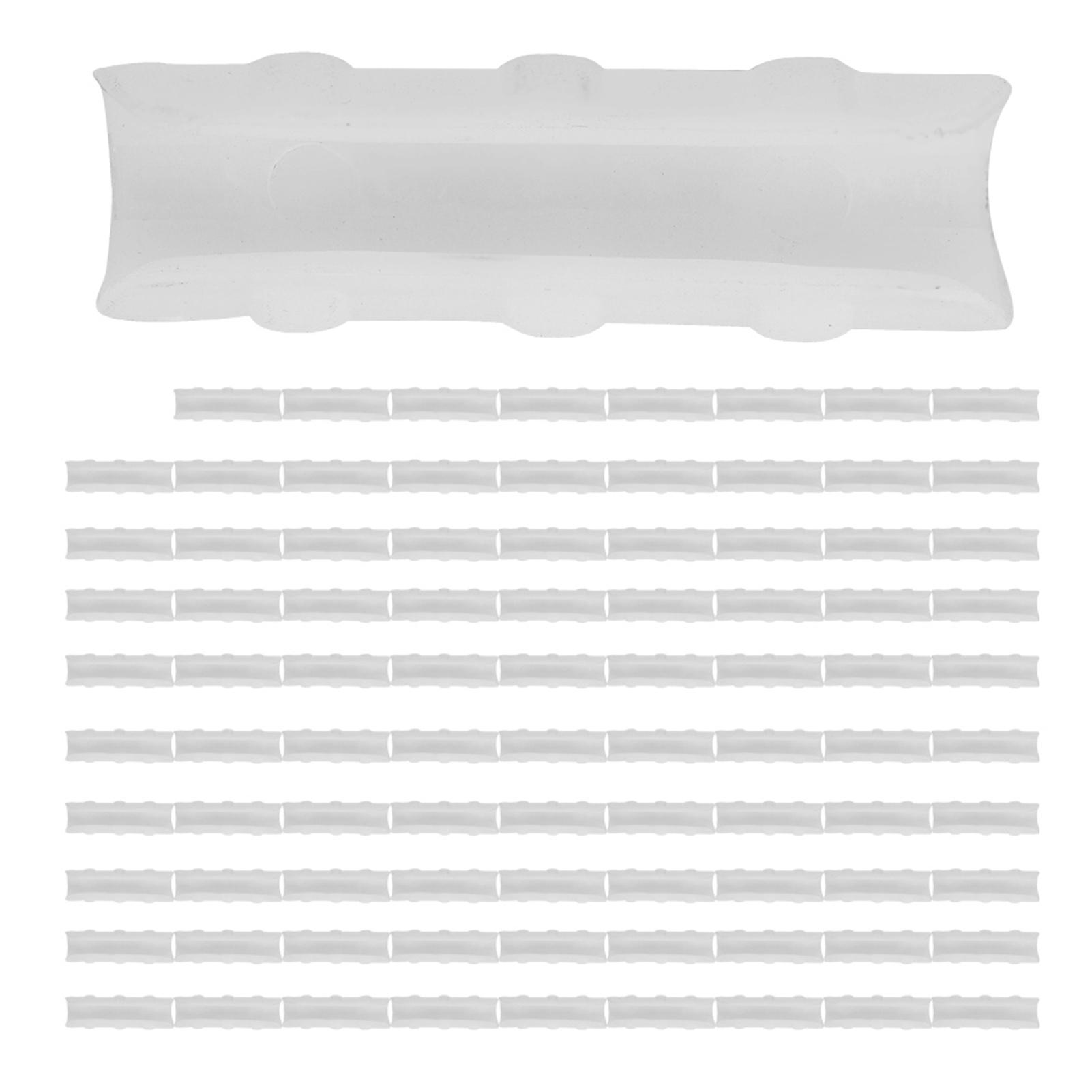 100pcs Greenhouse Frame Pipe Clip Clamp Garden Film Sunshade Net Fixing Clamp Connector22 White
100pcs Greenhouse Frame Pipe Clip Clamp Garden Film Sunshade Net Fixing Clamp Connector22 White