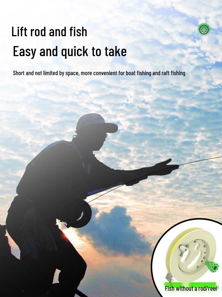 Handheld Fishing Line Spooler - Sea and Boat Fishing Reel with Hand Crank Retrieval Wheel 18cm Single Crank (Empty)
Handheld Fishing Line Spooler - Sea and Boat Fishing Reel with Hand Crank Retrieval Wheel 18cm Single Crank (Empty)