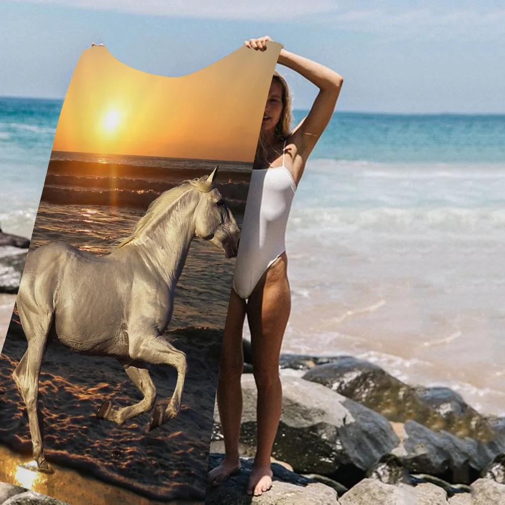 beautiful horse Microfiber Beach Towel Absorbent Quick dry Soft Yoga Swimming Resort Mountain Climbing Towel W30*H60(CM)
beautiful horse Microfiber Beach Towel Absorbent Quick dry Soft Yoga Swimming Resort Mountain Climbing Towel W30*H60(CM)