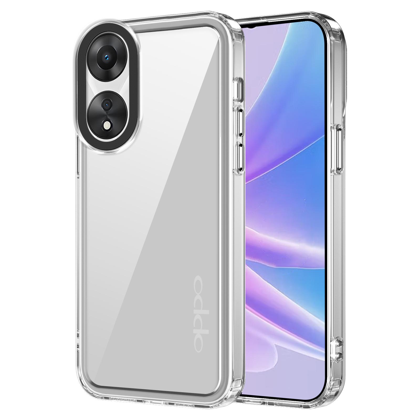 For Oppo A58 5G/A78 5G Clear Cases Anti-Scratch PC+TPU Phone Cover Transparent
For Oppo A58 5G/A78 5G Clear Cases Anti-Scratch PC+TPU Phone Cover Transparent