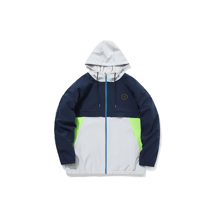 Li Ning Wade Series Color Block флисовая подкладка теплая спортивная куртка с капюшоном мужские куртки сине-серые AFDQ475-5 M
Li Ning Wade Series Color Block флисовая подкладка теплая спортивная куртка с капюшоном мужские куртки сине-серые AFDQ475-5 M