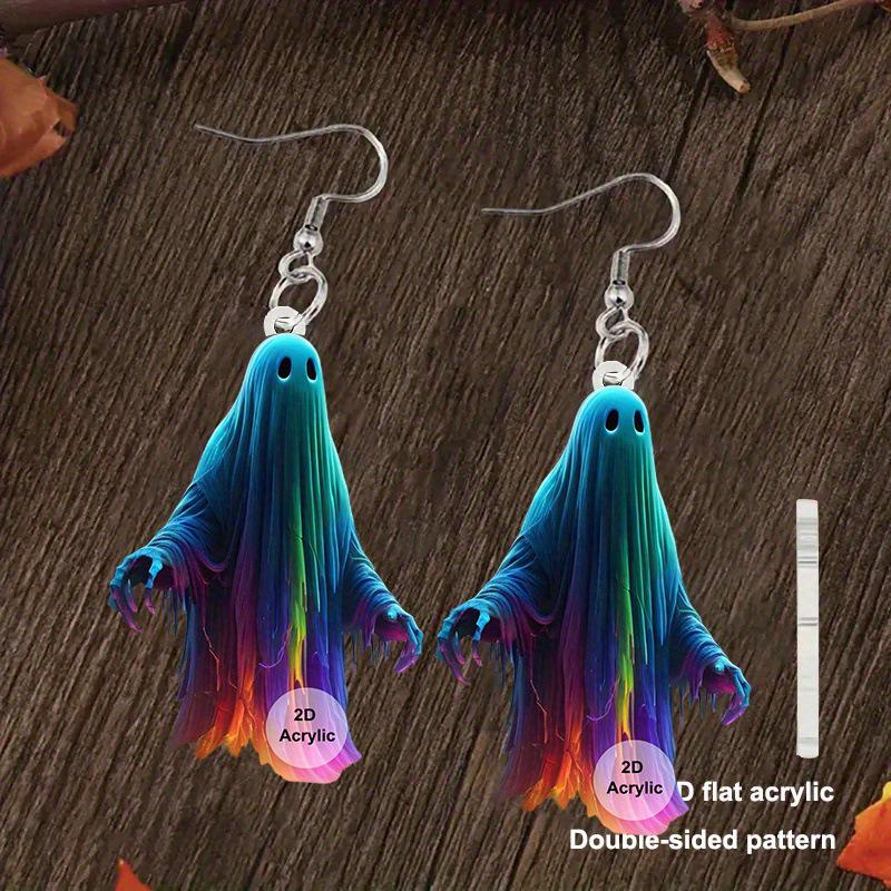 Colorful Pumpkin Pendant Acrylic Earrings - Rainbow & Cosmic Design for Halloween & Christmas Parties
Colorful Pumpkin Pendant Acrylic Earrings - Rainbow & Cosmic Design for Halloween & Christmas Parties