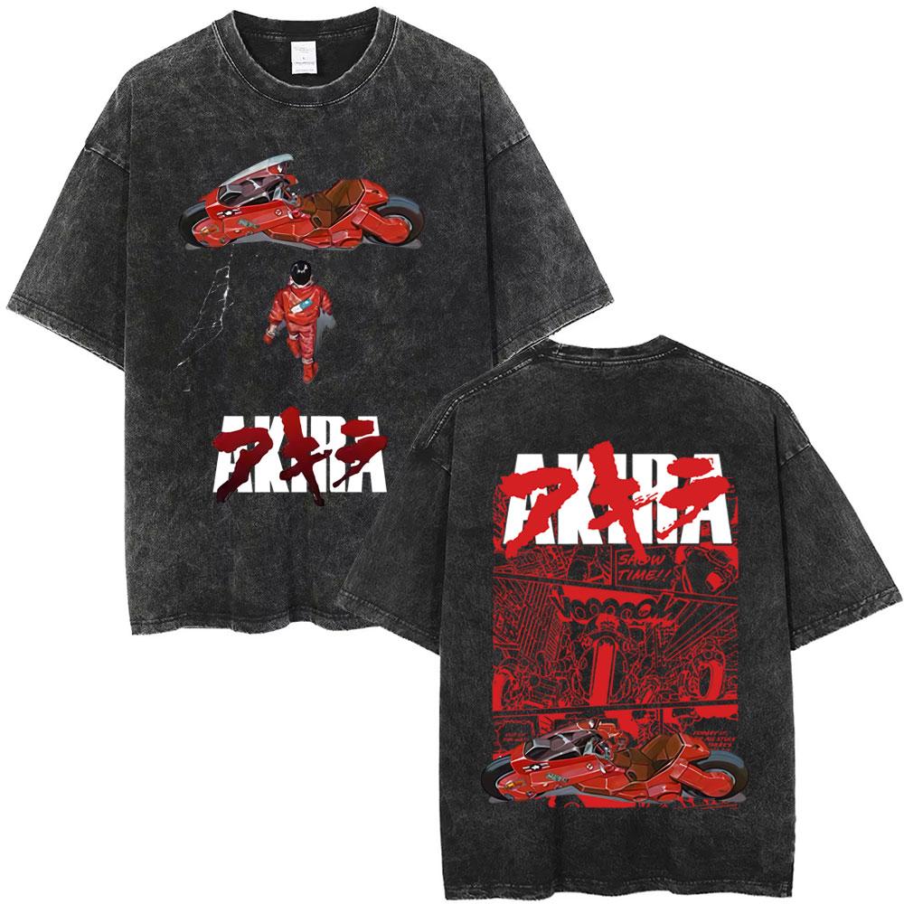 Anime Akira Retro Washed T Shirt Japanese Science Fiction Cartoon Movie Shotaro Kaneda Tshirt Men Women Manga Ocollar Tshirts S
Anime Akira Retro Washed T Shirt Japanese Science Fiction Cartoon Movie Shotaro Kaneda Tshirt Men Women Manga Ocollar Tshirts S
