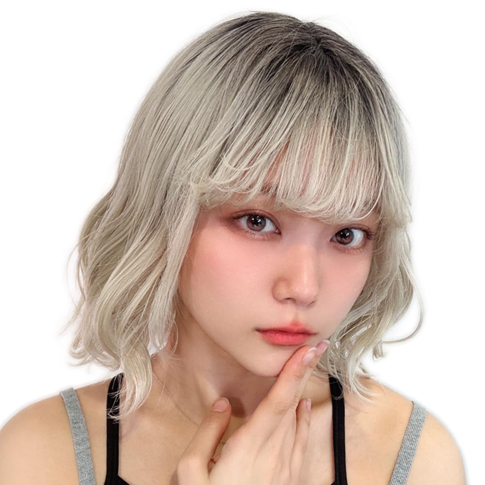 AQUADOLL Curly Bob Wig, Medium Length, Blonde/Red Hair, High Tone, Free Size, C2-Z. Ash Blonde Pudding, wg359C2-Z
AQUADOLL Curly Bob Wig, Medium Length, Blonde/Red Hair, High Tone, Free Size, C2-Z. Ash Blonde Pudding, wg359C2-Z