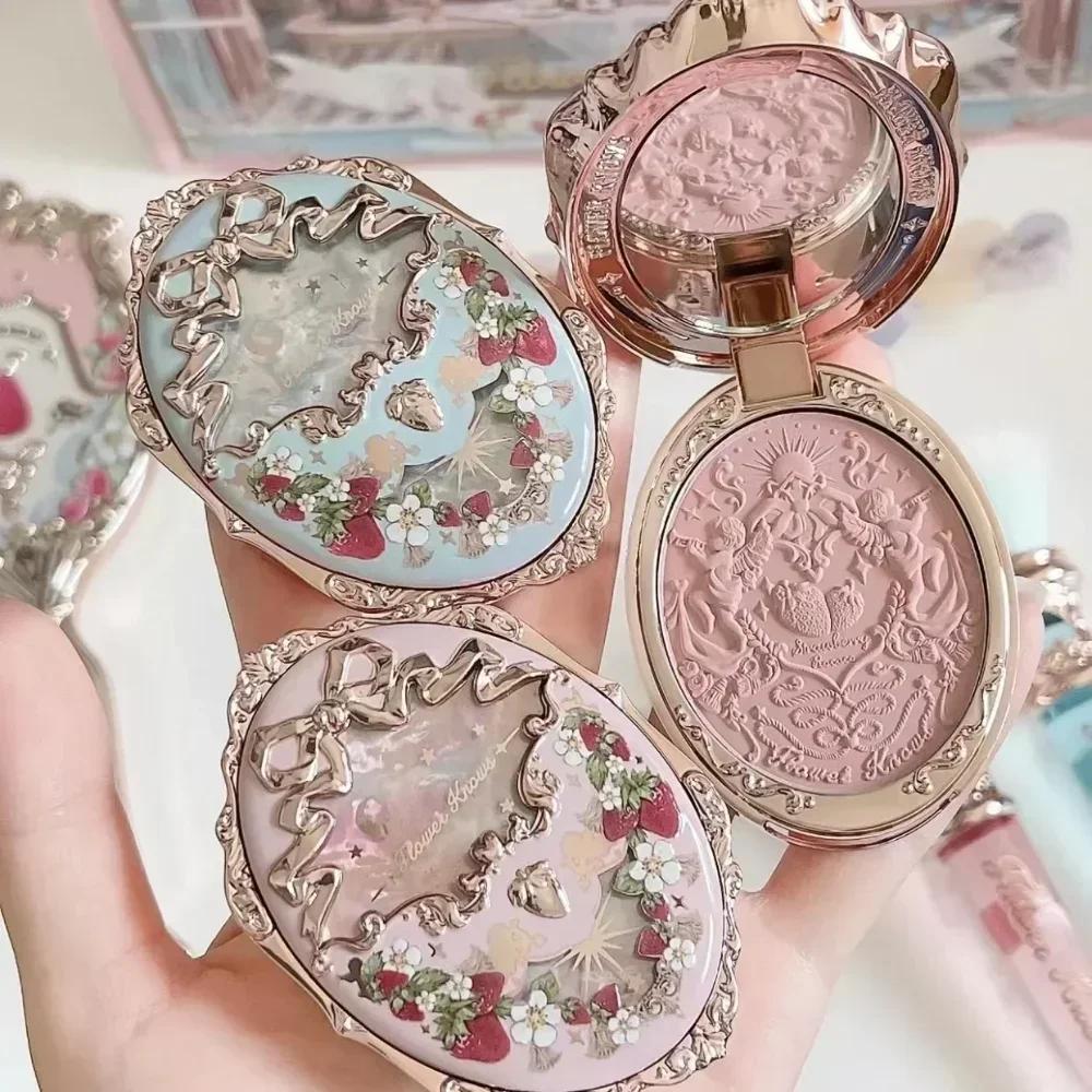 Flower Knows Strawberry Rococo Series Embossed Blush Натуральные водостойкие румяна против пота, осветляющие тон кожи, контурирующие румяна
Flower Knows Strawberry Rococo Series Embossed Blush Натуральные водостойкие румяна против пота, осветляющие тон кожи, контурирующие румяна