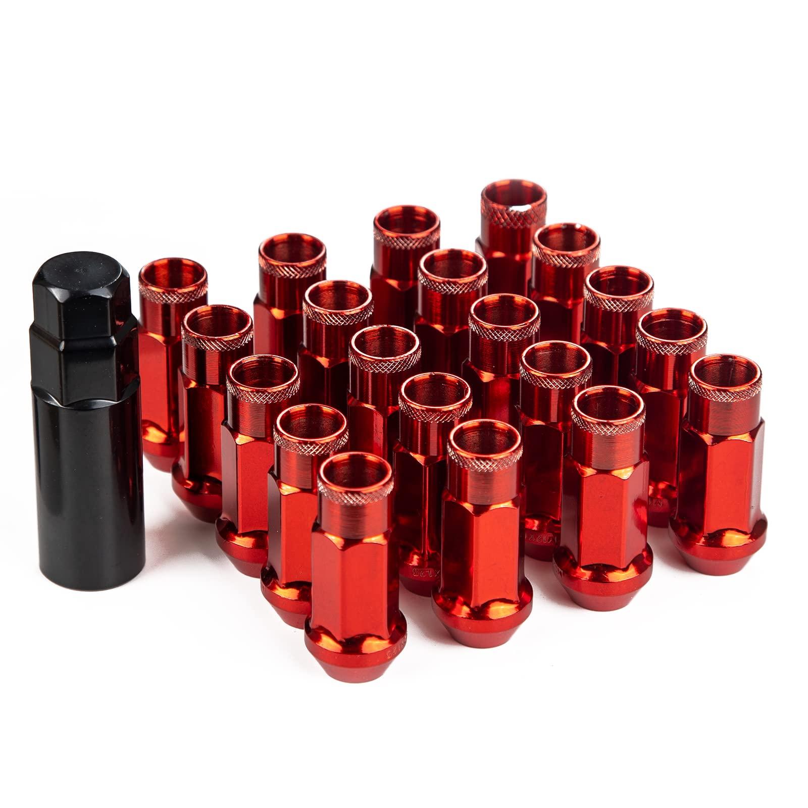 Steel Wheel Nuts, Tire Nuts, Racing Nuts, Wheel Lock Nuts, M12 x P1.25, 48mm Height, 20-Piece Set, Through-Wall Nuts, Colored Nuts, Anti-Theft Lock Nu
Steel Wheel Nuts, Tire Nuts, Racing Nuts, Wheel Lock Nuts, M12 x P1.25, 48mm Height, 20-Piece Set, Through-Wall Nuts, Colored Nuts, Anti-Theft Lock Nu