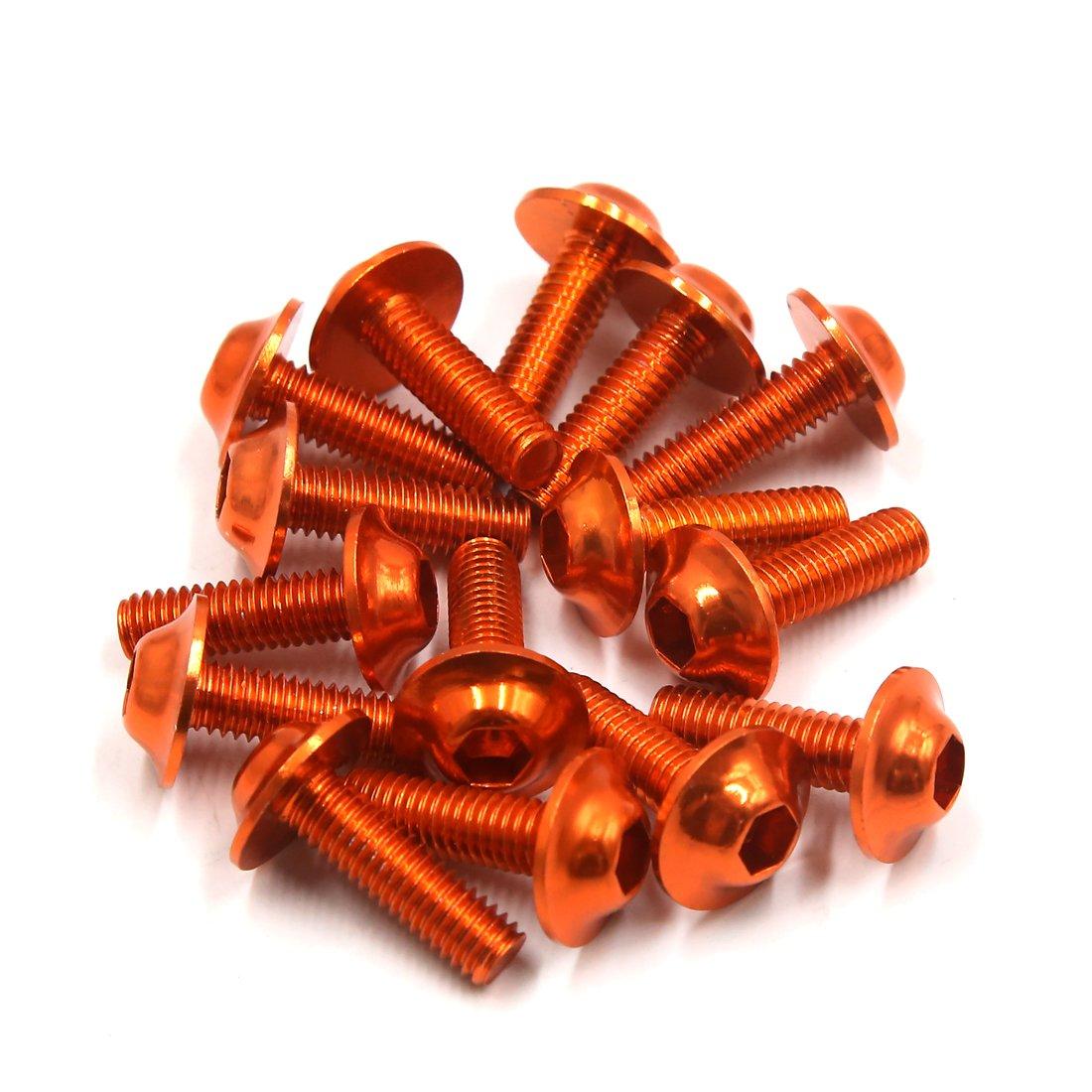 uxcell Motorcycle Bolt Screw M6 x 20mm Orange Hexagon License Plate Fairing Bolt Screw for Motorcycles 15pcs оранжевый
uxcell Motorcycle Bolt Screw M6 x 20mm Orange Hexagon License Plate Fairing Bolt Screw for Motorcycles 15pcs оранжевый