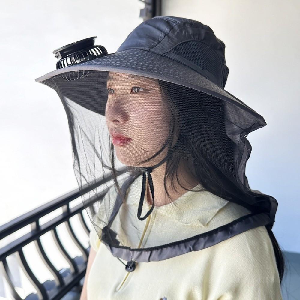 Breathable Solar Powered Fan Hat Mosquito-proof Universal Anti UV Sunshade Cap with Shawl Wide Brim for 3.7V 300mAh темно серый
Breathable Solar Powered Fan Hat Mosquito-proof Universal Anti UV Sunshade Cap with Shawl Wide Brim for 3.7V 300mAh темно серый