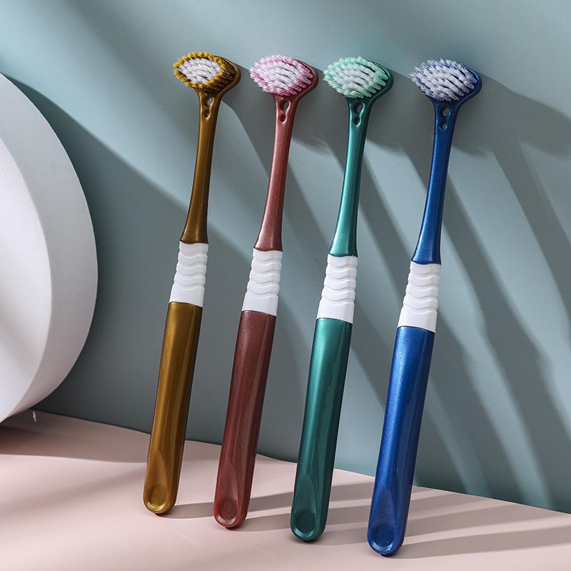 4PCS Multi Functional Fan-shaped Spiral Soft Bristled Toothbrush for Adults Convenient Travel Manual Toothbrush Set
4PCS Multi Functional Fan-shaped Spiral Soft Bristled Toothbrush for Adults Convenient Travel Manual Toothbrush Set