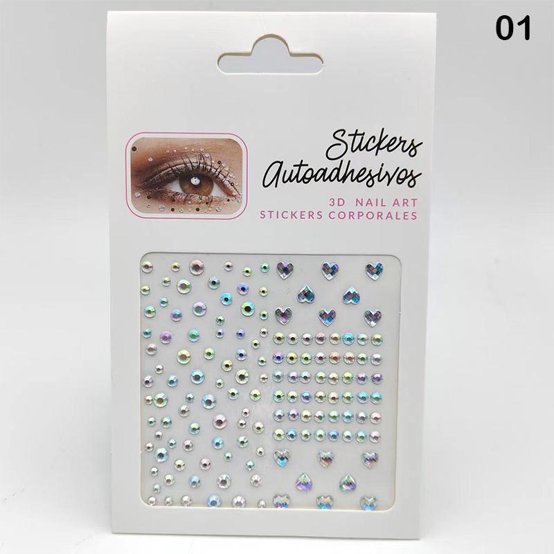 Face Gem Sticker 5D Colorful Rhinestone Tattoo Eyeshadow Stickers For Festival Nail Body Makeup Bling Jewel DIY Decor
Face Gem Sticker 5D Colorful Rhinestone Tattoo Eyeshadow Stickers For Festival Nail Body Makeup Bling Jewel DIY Decor