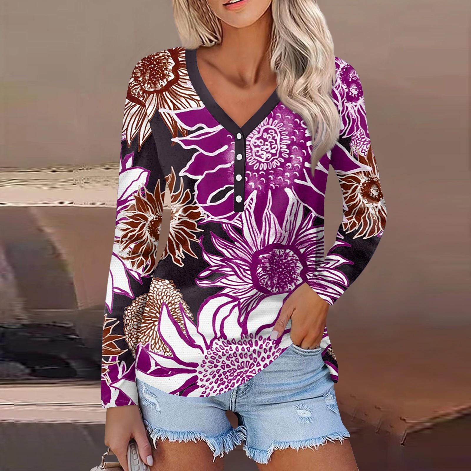 Женская мода повседневная блузка с длинным рукавом и круглым вырезом S фиолетовый
Женская мода повседневная блузка с длинным рукавом и круглым вырезом S фиолетовый