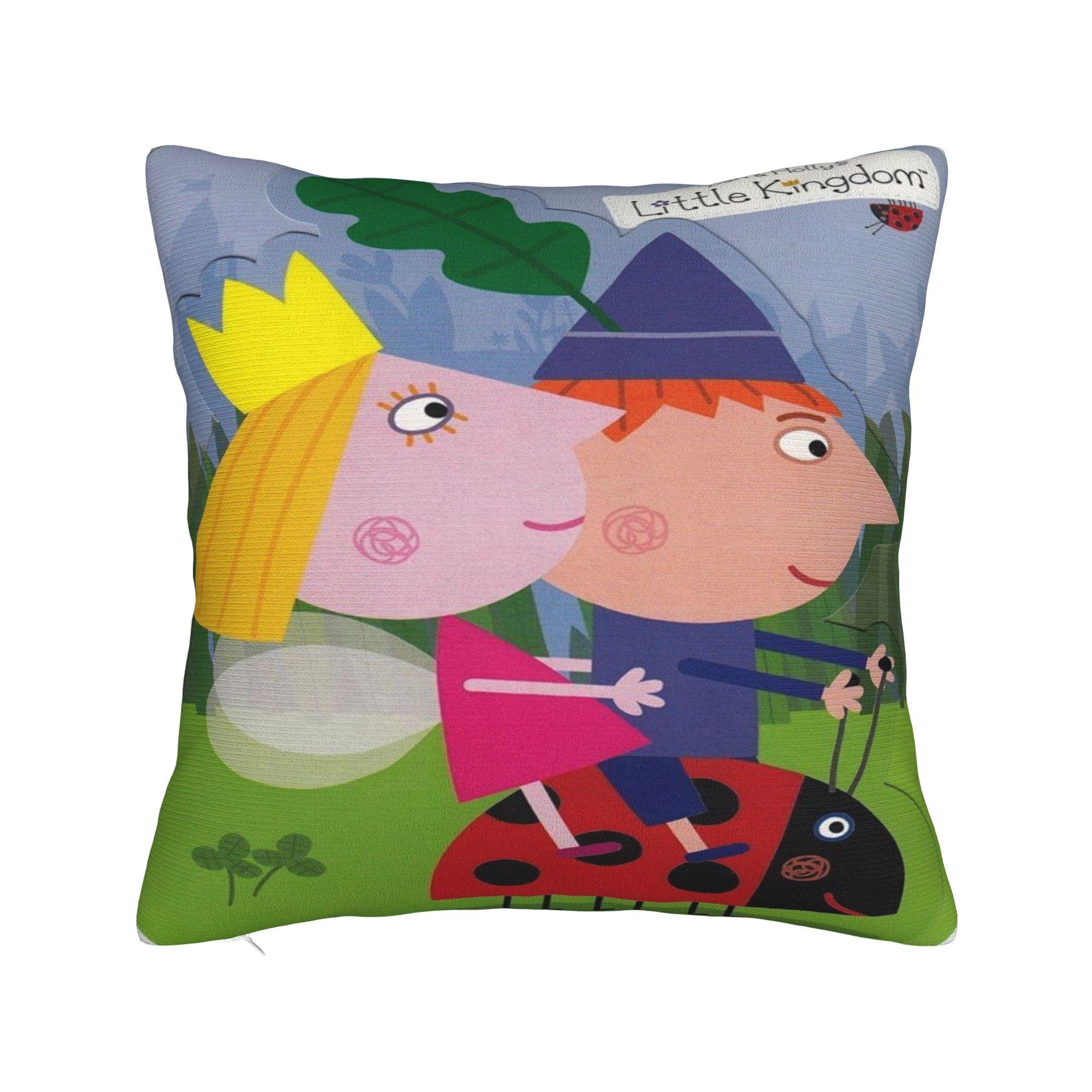 Bed Decoration Ben and Holly s Kingdom ben y holly Pillowcase Merch Pillow Covers Square Multi-Size 12x12in 30X30cm
Bed Decoration Ben and Holly s Kingdom ben y holly Pillowcase Merch Pillow Covers Square Multi-Size 12x12in 30X30cm
