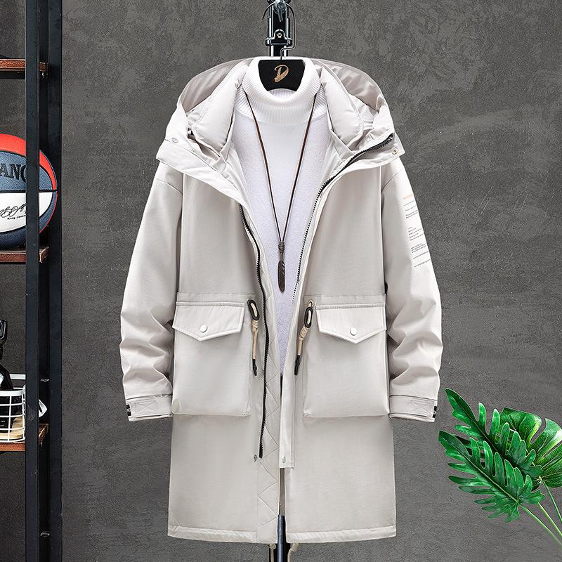 Men s down jacket mid-length 2025 winter trendy brand workwear thickened white duck down Korean version of warm and handsome jacket for men M
Men s down jacket mid-length 2025 winter trendy brand workwear thickened white duck down Korean version of warm and handsome jacket for men M