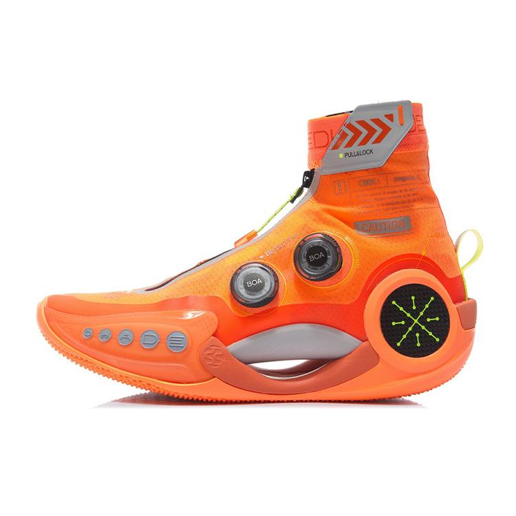 New LiNing WOW 9 Infinity Infinity Breathable And Wear resistant High Top Performance Basketball Shoes Men s Orange ABER003-6 42
New LiNing WOW 9 Infinity Infinity Breathable And Wear resistant High Top Performance Basketball Shoes Men s Orange ABER003-6 42