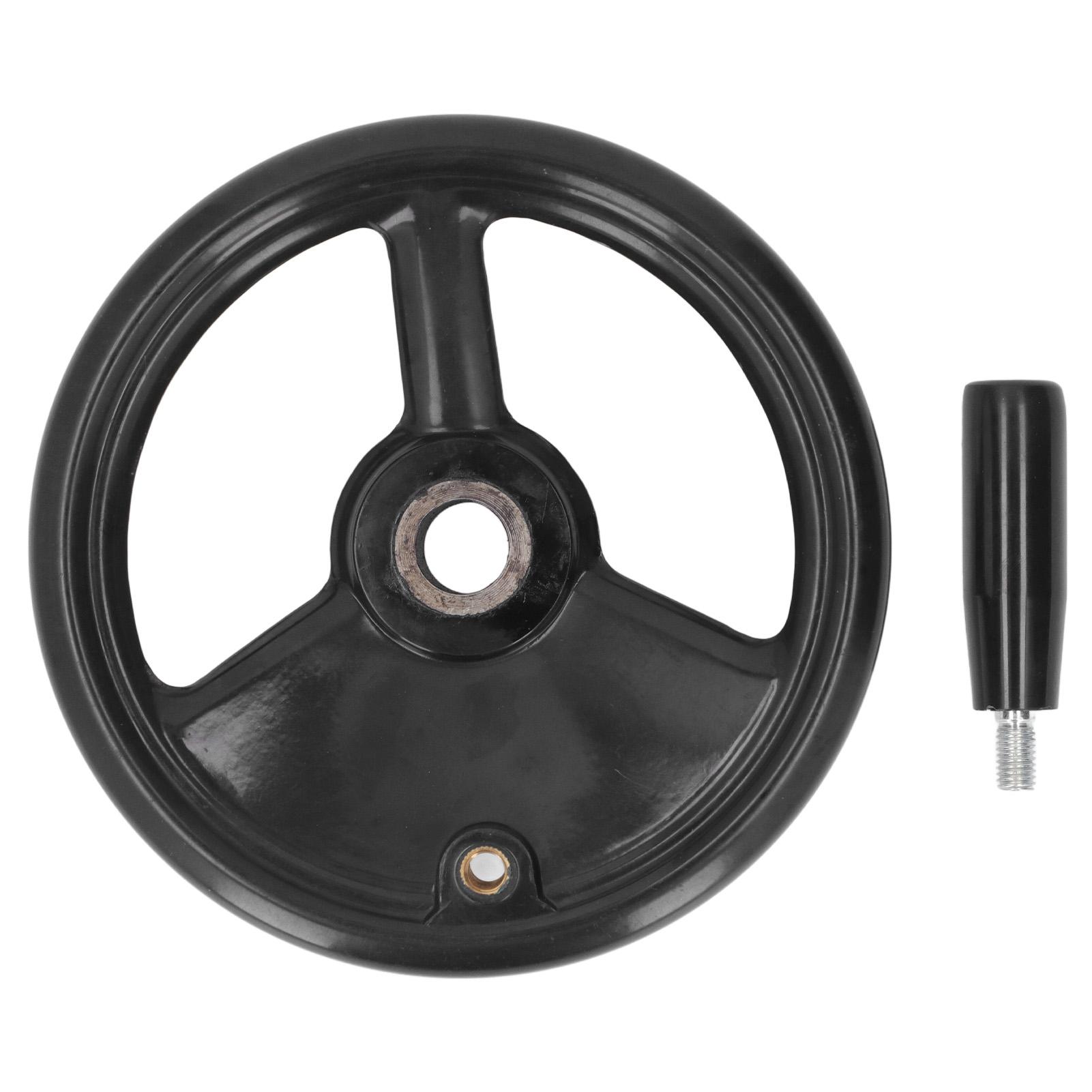 Hand Wheel 22x200mm Round Rim Engineering Plastics Machine Tool Handwheel for Lathes Milling
Hand Wheel 22x200mm Round Rim Engineering Plastics Machine Tool Handwheel for Lathes Milling