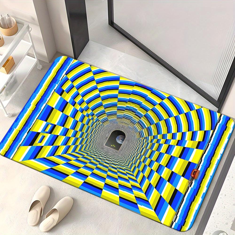 1pc 3D Optical Illusion Pattern HD Printed Door Mat, Non-Slip Bathroom Floor Mats, Microfiber Absorbent Machine Washable Polyest 40x60cm
1pc 3D Optical Illusion Pattern HD Printed Door Mat, Non-Slip Bathroom Floor Mats, Microfiber Absorbent Machine Washable Polyest 40x60cm