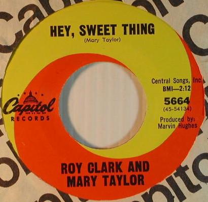 7inch Record ROY CLARK MARY TAYLOR MARY TAYLO Hey Sweet Thing If You Want It 5664 Capitol Records 1966 US CountryFolk Used
7inch Record ROY CLARK MARY TAYLOR MARY TAYLO Hey Sweet Thing If You Want It 5664 Capitol Records 1966 US CountryFolk Used