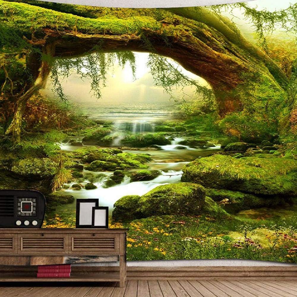 Vivid Green Forest Tapestry Wall Hanging For Living Room Decor Fantasy Forest Soft And Skin-friendly
Vivid Green Forest Tapestry Wall Hanging For Living Room Decor Fantasy Forest Soft And Skin-friendly