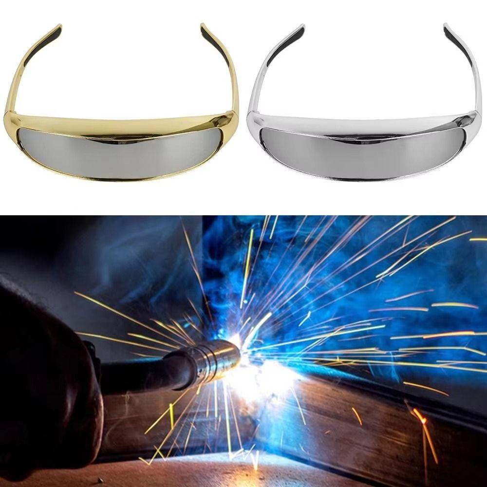 Anti Glare Welding Goggles Portable Safety Eyewear Lightweight Brazing Eyeglass Work Safety золотий
Anti Glare Welding Goggles Portable Safety Eyewear Lightweight Brazing Eyeglass Work Safety золотий