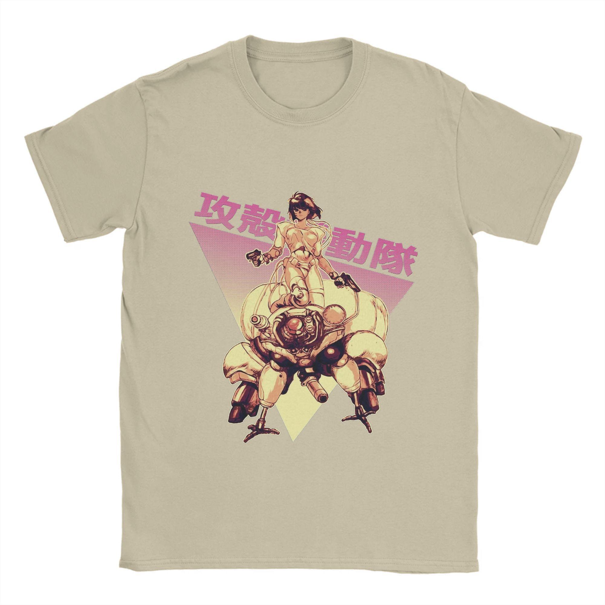 2025 Summer Ghost in The Shell Mens 100 Pure Cotton Printed Tshirt Motoko Kusanagi Crazy Short Sleeve Plus Size Clothing Y2k 4XL
2025 Summer Ghost in The Shell Mens 100 Pure Cotton Printed Tshirt Motoko Kusanagi Crazy Short Sleeve Plus Size Clothing Y2k 4XL
