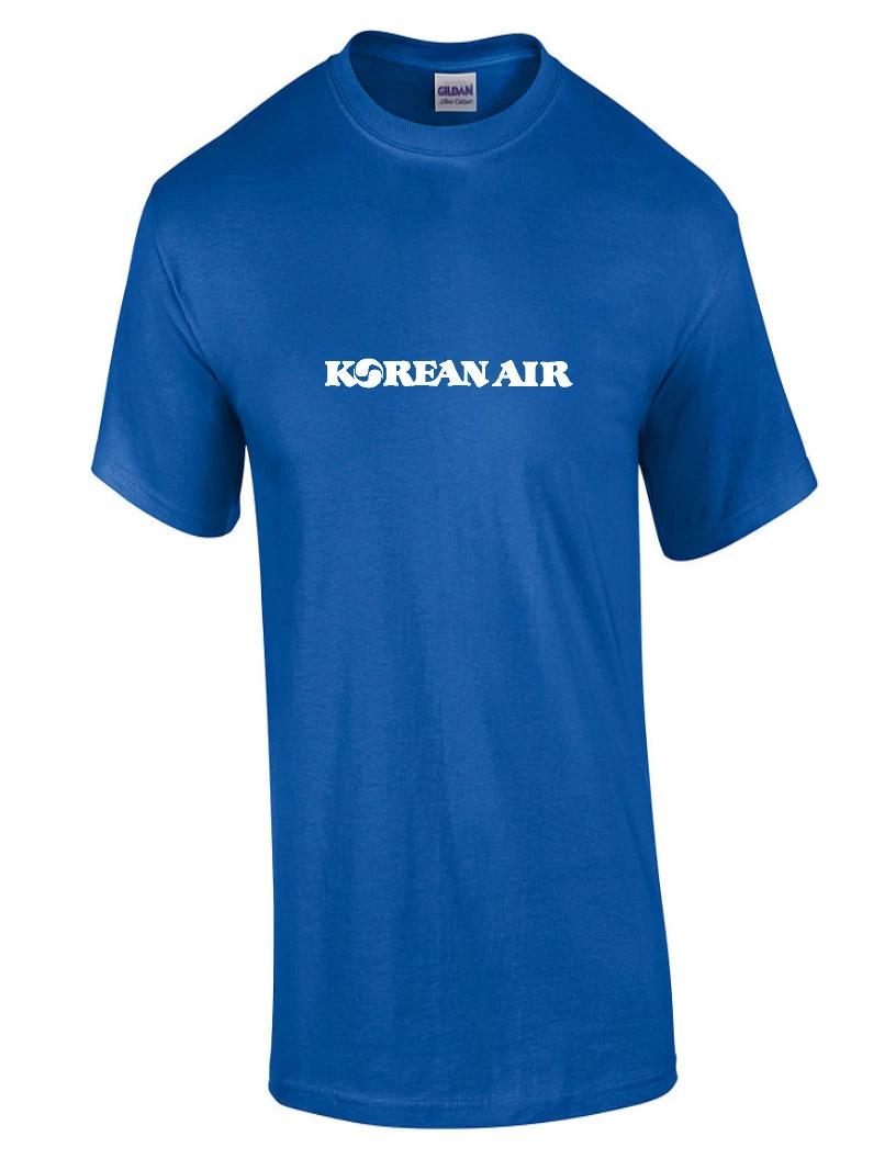 Korean Air White Logo Asian Airline Royal Blue Cotton T-Shirt XL
Korean Air White Logo Asian Airline Royal Blue Cotton T-Shirt XL
