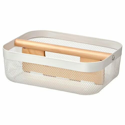 IKEA RISATORP basket with compartments, 33x24x11 cm, white
IKEA RISATORP basket with compartments, 33x24x11 cm, white