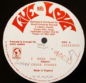 12-дюймовая пластинка ЧАК ТЕРНЕР - Ты мне нужна LLDIS0035 Живи и люби Великобритания Регги, Ска и Даб Б/у
12-дюймовая пластинка ЧАК ТЕРНЕР - Ты мне нужна LLDIS0035 Живи и люби Великобритания Регги, Ска и Даб Б/у