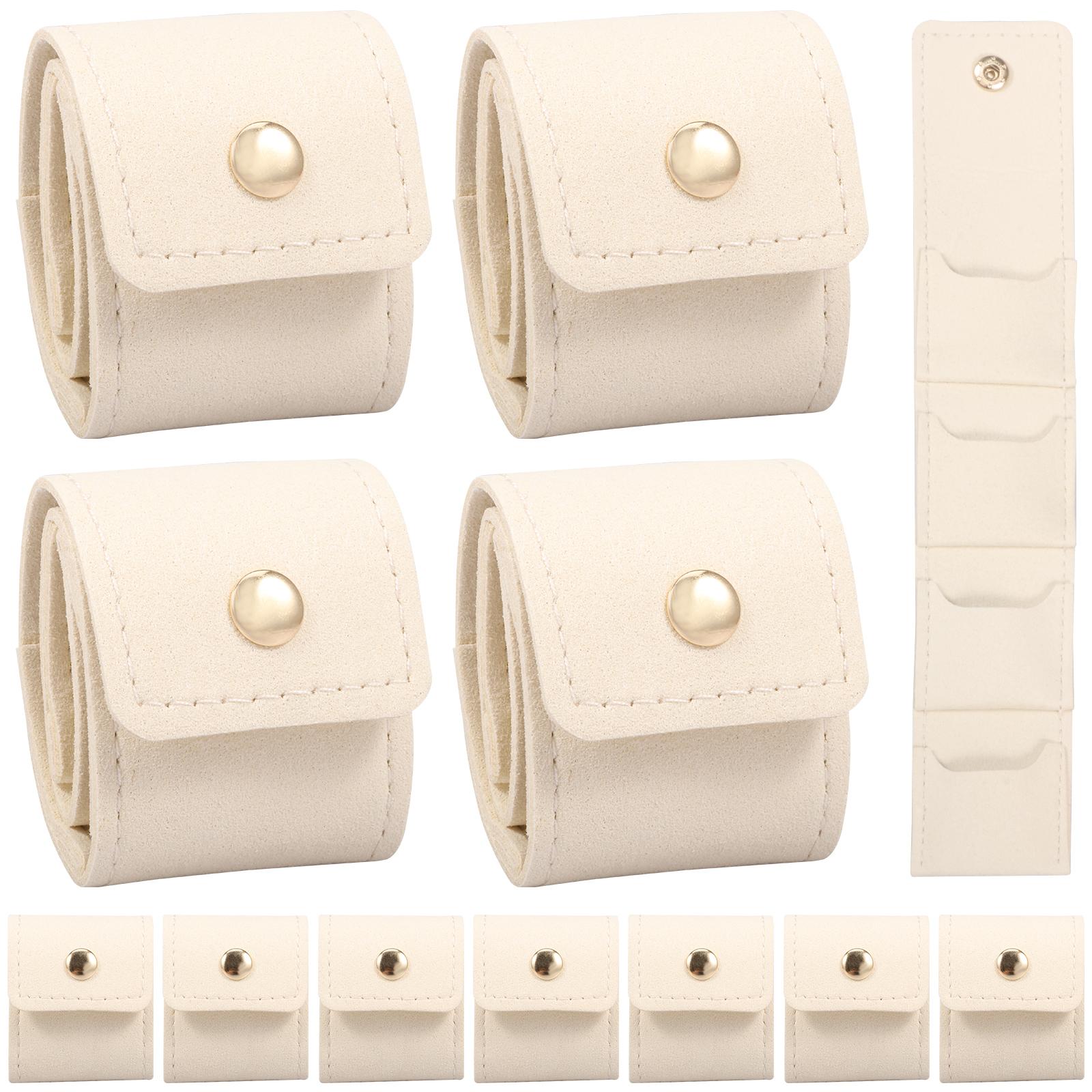 12Pcs Mini Travel Jewelry Bag Foldable Leather Small Travel Jewelry Organizer Case with Metal Buckle for Earring Ring Necklace
12Pcs Mini Travel Jewelry Bag Foldable Leather Small Travel Jewelry Organizer Case with Metal Buckle for Earring Ring Necklace