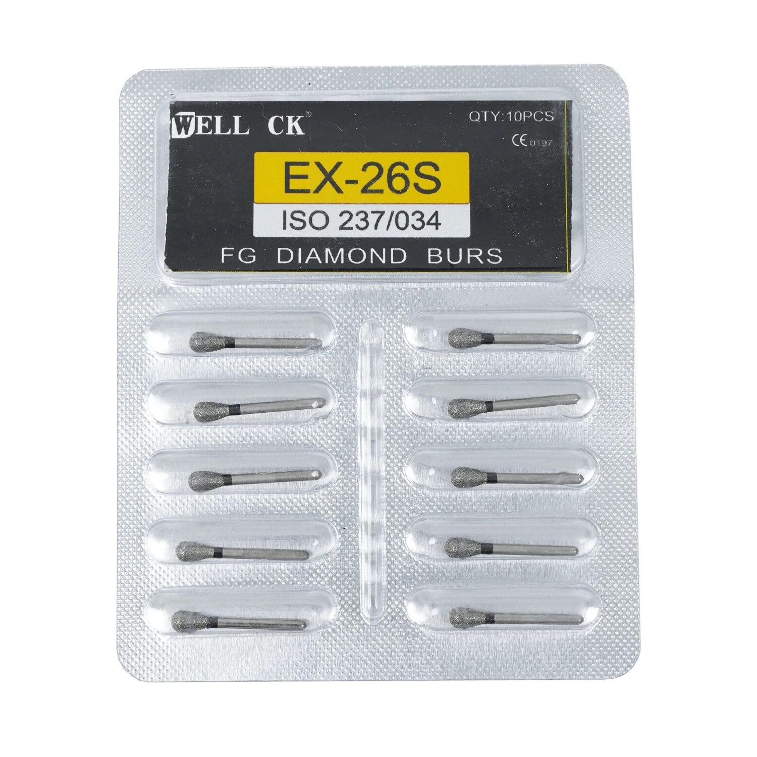10 шт./упак., стоматологические алмазные боры CK 1,6 мм для высокоскоростного наконечника, супер грубые алмазные боры, шлифовальный инструмент для стоматолога, шлифовальный инструмент 10pcs EX-26S
10 шт./упак., стоматологические алмазные боры CK 1,6 мм для высокоскоростного наконечника, супер грубые алмазные боры, шлифовальный инструмент для стоматолога, шлифовальный инструмент 10pcs EX-26S