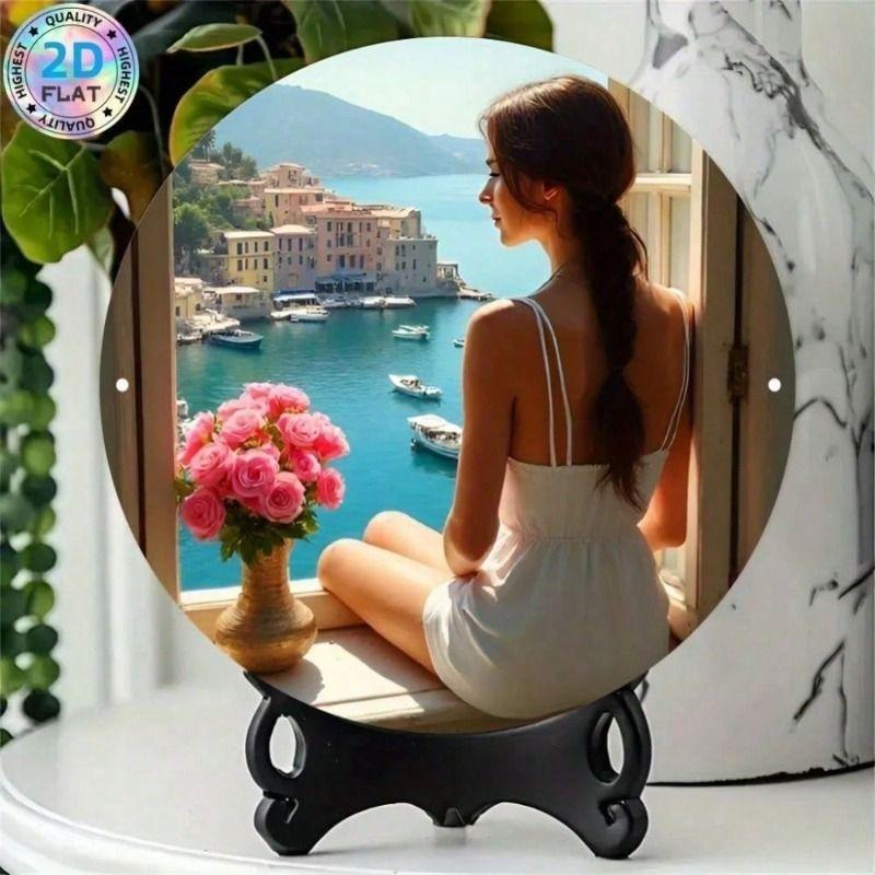 Metal Poster Wall Art Abstract Rose Woman Face Painting for Living Room
Metal Poster Wall Art Abstract Rose Woman Face Painting for Living Room
