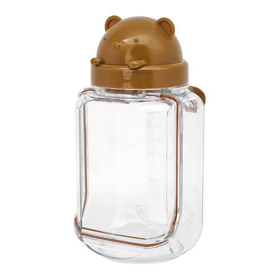 Bear-Shaped Salad Jar with Built-In Container for Overnight Fork Portable Plastic Oats Fruit Leak-Proof Transparent Salad A
Bear-Shaped Salad Jar with Built-In Container for Overnight Fork Portable Plastic Oats Fruit Leak-Proof Transparent Salad A