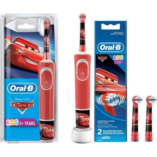 Перезаряжаемая зубная щетка Oral-B Cars для детей + автомобили, 2 сменных насадки в упаковке
Перезаряжаемая зубная щетка Oral-B Cars для детей + автомобили, 2 сменных насадки в упаковке