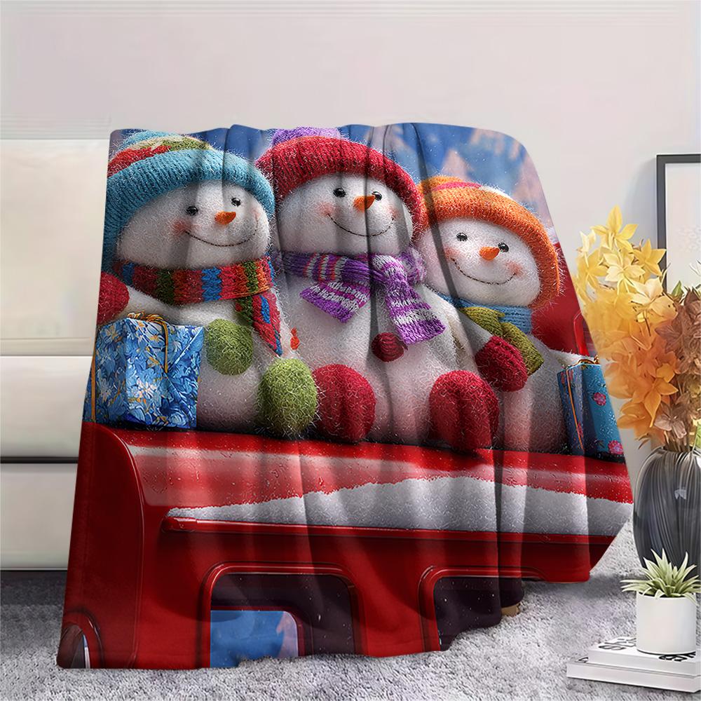 snowmen Print Flannel Blanket, High quality Comfortable for All Seasons, Home Decor, Warmth and Comfort, Perfect for Christmas Gifts 80cm x 120cm
snowmen Print Flannel Blanket, High quality Comfortable for All Seasons, Home Decor, Warmth and Comfort, Perfect for Christmas Gifts 80cm x 120cm