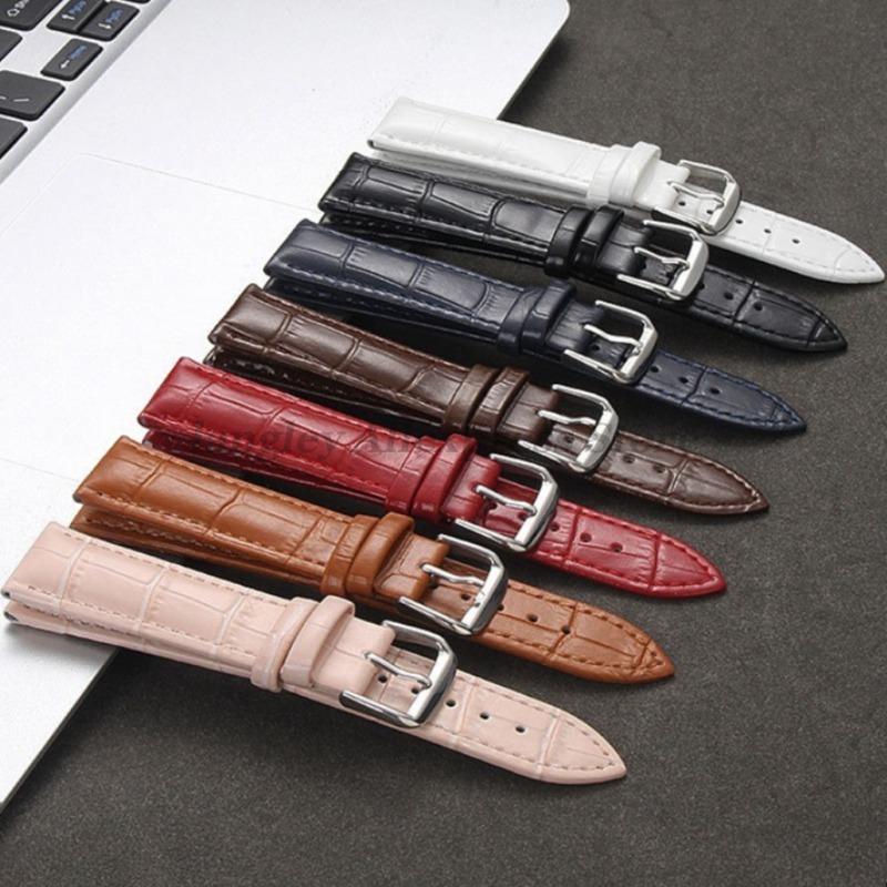 Genuine Calfskin Leather Watch Strap Slub Pattern Bracelet 12/13/14/15/16/17/18/19/20/21/22/24mm Universal Watchband Accessories 12mm чорний
Genuine Calfskin Leather Watch Strap Slub Pattern Bracelet 12/13/14/15/16/17/18/19/20/21/22/24mm Universal Watchband Accessories 12mm чорний