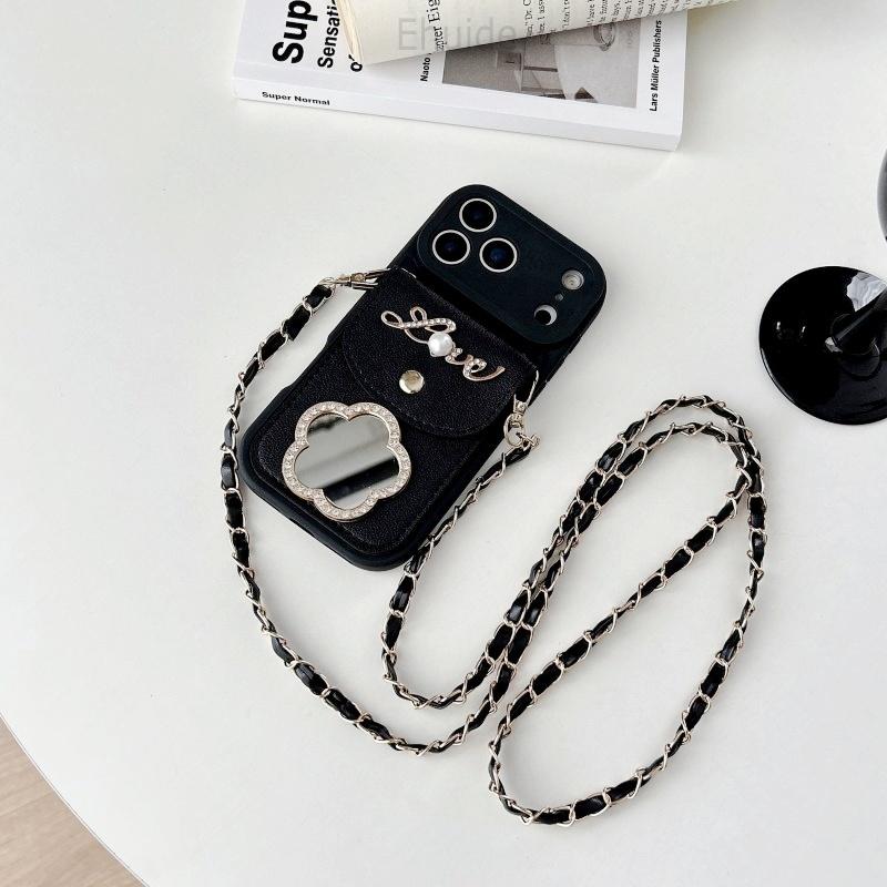 Mirror Wallet Case for iPhone 17 Pro Max Air 16 Plus 11 12 13 14 15 Pro Strap Card Slot Crossbody Lanyard Cord Flower Bag Cover for iPhone 17
Mirror Wallet Case for iPhone 17 Pro Max Air 16 Plus 11 12 13 14 15 Pro Strap Card Slot Crossbody Lanyard Cord Flower Bag Cover for iPhone 17