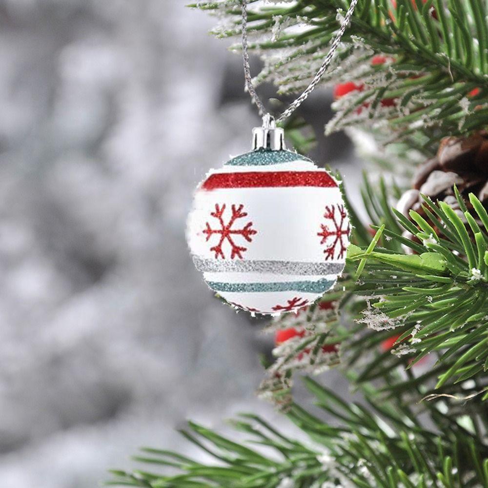 30pcs 6cm Christmas Ball Set Plastic Hanging Ornament Christmas Tree Pendant Background Layout
30pcs 6cm Christmas Ball Set Plastic Hanging Ornament Christmas Tree Pendant Background Layout